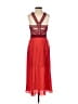 Three Floor 100% Polyamide Red Cocktail Dress Size 0 - photo 2