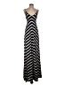 Aqua Chevron-herringbone Black Casual Dress Size S - photo 1