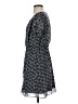 BCBGeneration 100% Recycled Polyester Print Blue Casual Dress Size S - photo 5