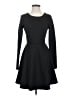 Lulus Solid Black Casual Dress Size S - photo 1