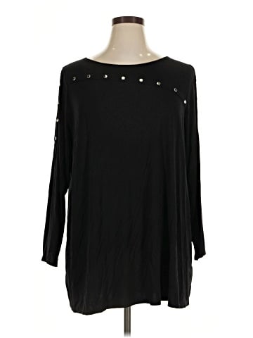 Any Wear by Catherines 3/4 Sleeve Top (view 1)