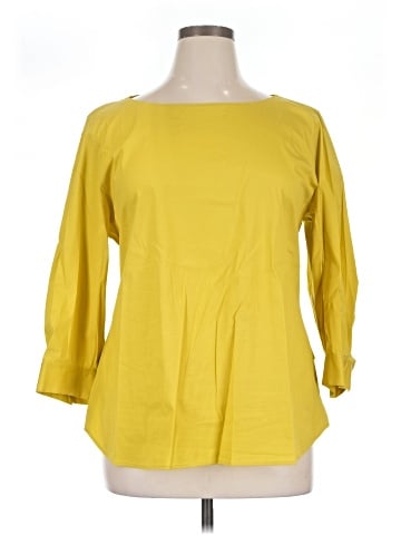 Lafayette 148 New York 3/4 Sleeve Top (view 1)