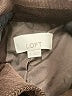 Ann Taylor LOFT 100% Nylon Argyle Brown Coat Size S - photo 6