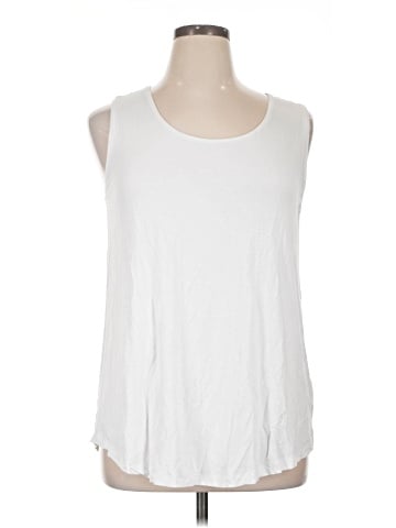 JM Collection Sleeveless T-Shirt (view 1)