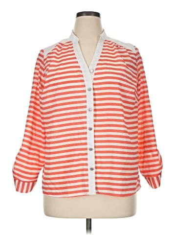 Notations 3/4 Sleeve Blouse (view 1)