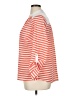 Notations 100% Polyester Stripes Orange 3/4 Sleeve Blouse Size 1X - photo 5