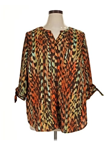 Catherines 3/4 Sleeve Blouse (view 1)