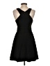 Lulus 100% Polyester Solid Black Cocktail Dress Size S - photo 2