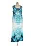 Venus Graphic Blue Casual Dress Size 3X - photo 1