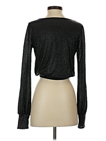 Zara W&B Collection Long Sleeve Top (view 2)