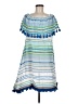 RUBY YAYA 100% Cotton Stripes Blue Casual Dress Size M - photo 1