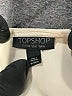 Topshop 100% Polyester Color Block Ivory Casual Dress Size 2 - photo 7