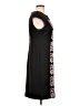 Connected Apparel Graphic Black Cocktail Dress Size 10 - photo 4