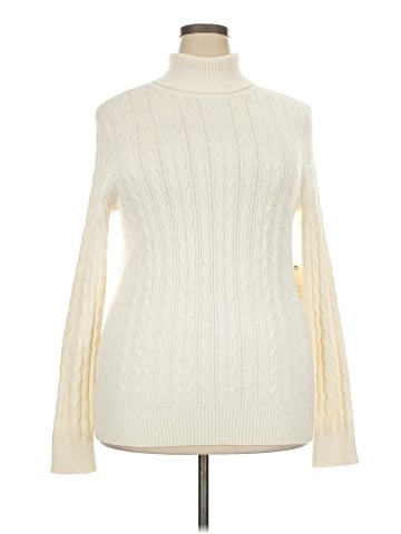 St. John's Bay Turtleneck Sweater (view 1)