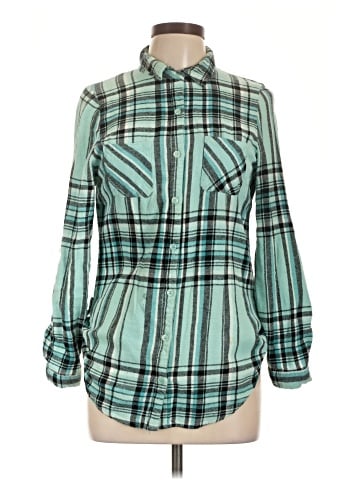 Derek Heart Long Sleeve Button-Down Shirt (view 1)