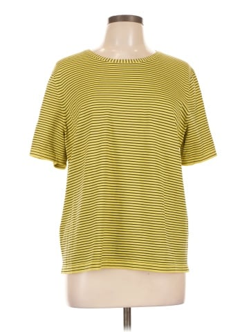 Jones New York Short Sleeve Silk Top (view 1)