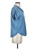 Alexander Jordan Blue Short Sleeve Blouse Size S - photo 4
