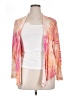 Chico's 100% Linen Pink Cardigan Size XL (3) - photo 1