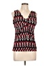 Grace Elements Burgundy Sleeveless Top Size L - photo 1
