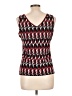 Grace Elements Burgundy Sleeveless Top Size L - photo 2