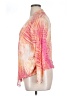 Chico's 100% Linen Pink Cardigan Size XL (3) - photo 5