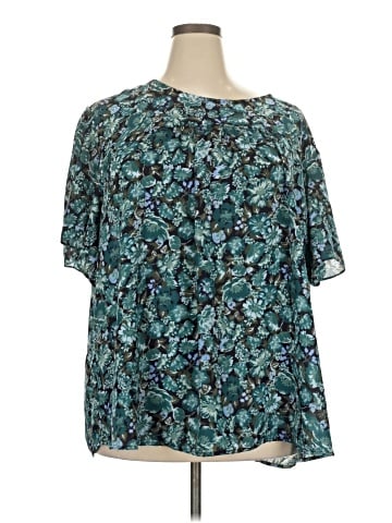 Meri Skye Short Sleeve Blouse (view 1)