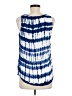 Willi Smith 100% Rayon Blue Sleeveless Blouse Size M - photo 2