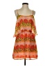 O'Neill 100% Polyester Tropical Orange Cocktail Dress Size S - photo 1