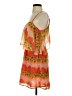 O'Neill 100% Polyester Tropical Orange Cocktail Dress Size S - photo 5