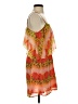 O'Neill 100% Polyester Tropical Orange Cocktail Dress Size S - photo 4