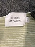 Things Between Green 3/4 Sleeve Button-Down Shirt Size L - photo 7