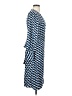 Halogen 100% Polyester Print Blue Casual Dress Size S - photo 4