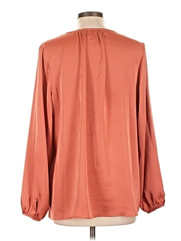 JM Collection Long Sleeve Blouse (view 2)