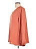JM Collection 100% Polyester Orange Long Sleeve Blouse Size L - photo 5