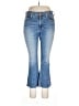 J.Crew 100% Leather Hearts Blue Jeans Size 30 waist - photo 1
