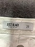 Just Black Solid White Jeans Size 28 waist - photo 7