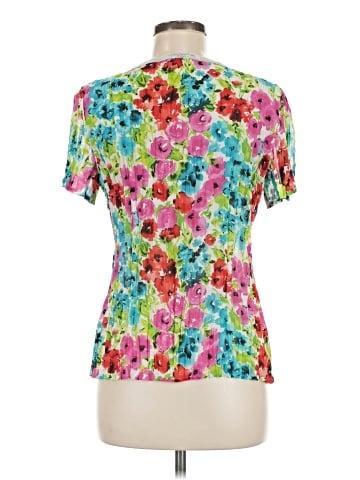 NY Collection Short Sleeve Blouse (view 2)