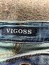 Vigoss Hearts Blue Jeans Size 28 waist - photo 7