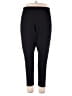 Sejour Solid Black Active Pants Size 3X - photo 1