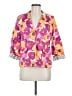 Joan Rivers Print Pink Blazer Size 6 - photo 1