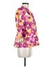 Joan Rivers Print Pink Blazer Size 6 - photo 4
