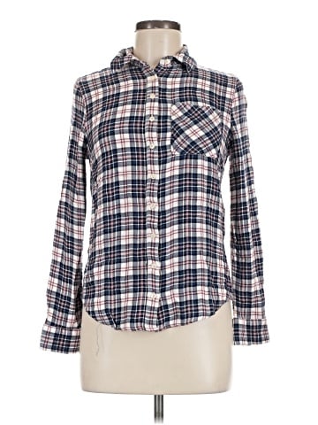 Aeropostale Long Sleeve Button-Down Shirt (view 1)