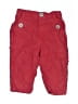 3Pommes Red Casual Pants 3-6 MO / 6 MO - photo 1
