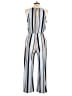 En Focus Studio Stripes Blue Jumpsuit Size 12 - photo 2