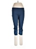Adidas Solid Blue Active Pants Size L - photo 1