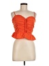 Sienna Sky Orange Sleeveless Top Size M - photo 1