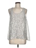 Daytrip Silver Sleeveless Blouse Size M - photo 1