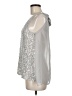 Daytrip Silver Sleeveless Blouse Size M - photo 5