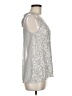 Daytrip Silver Sleeveless Blouse Size M - photo 4