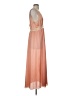 Unbranded Orange Cocktail Dress Size XS (estimated) - photo 4